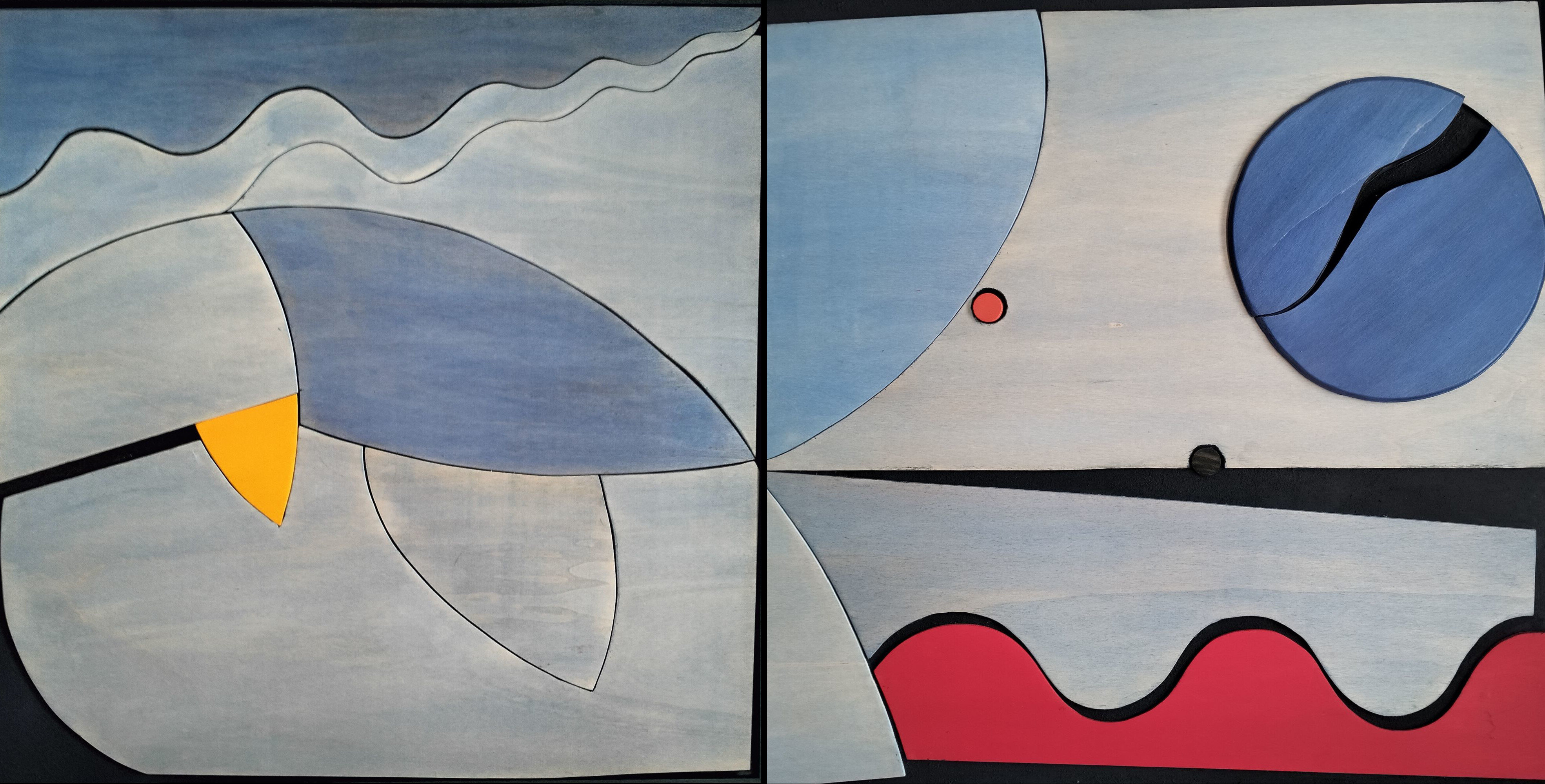Composizione N. 23 in Dittico