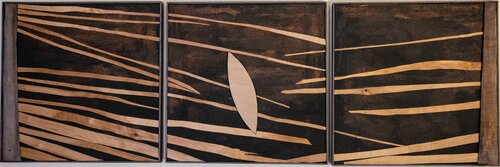 Opera N. 18 Trittico by Lino Spada, Painting for Sale on Select