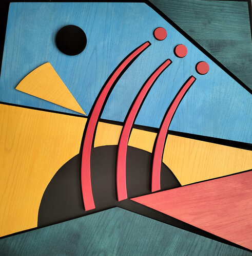 Composizione N. 32 by Lino Spada, Painting for Sale on Select