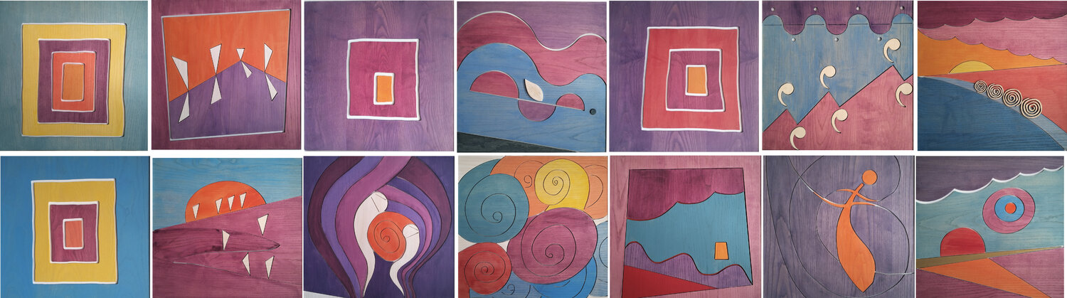 Composizione N. 36 Lino Spada Original painting for sale