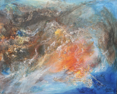 ABSTRACT 13.01 by Eddie Chiu, Painting for Sale on Select