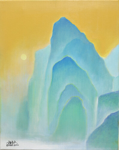 Landscape 26.02 von Eddie Chiu, Malerei kaufen auf Select