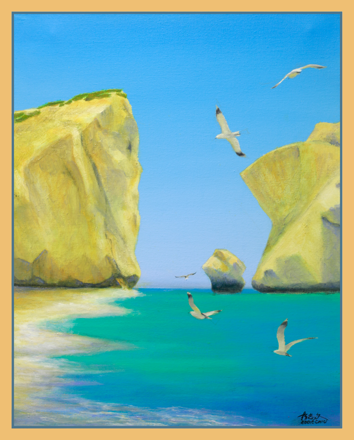 Landscape 26.01 Eddie Chiu Original painting for sale