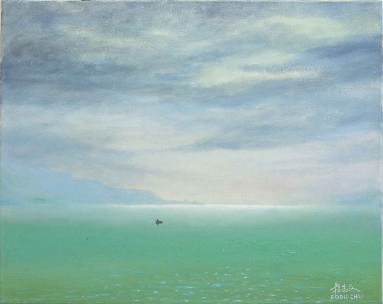 Landscape 13.03 Eddie Chiu Original painting for sale