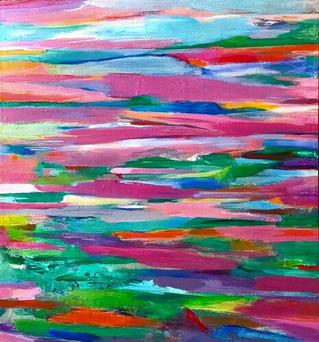 El Pulso de la naturaleza II by Ana Castro Feijoo, Painting for Sale on Select
