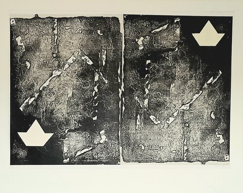 serie vuelta a casa, "barcos de papel" by Ana Castro Feijoo, Painting for Sale on Select