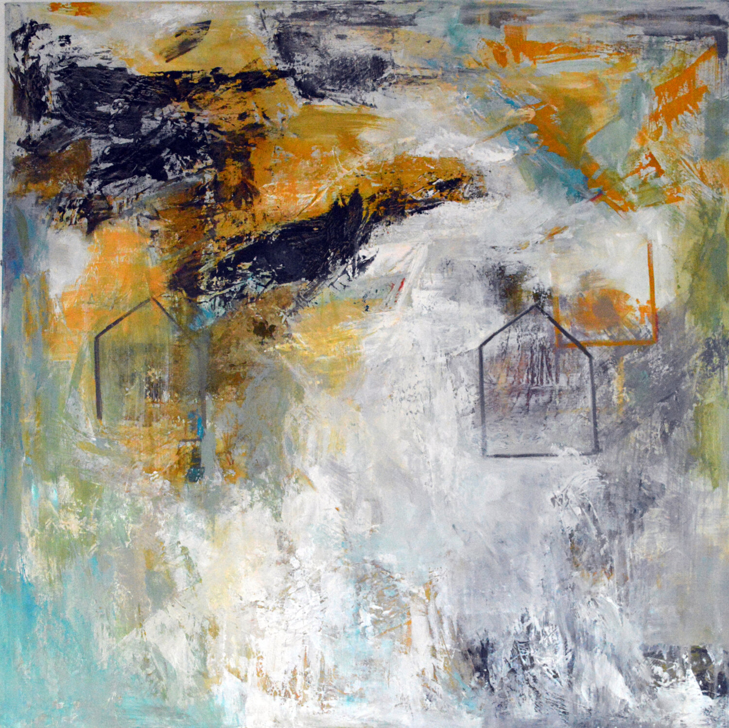 La vuelta a  casa Ana Castro Feijoo Original painting for sale