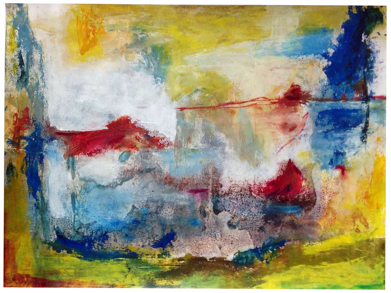 El color del viento Ana Castro Feijoo Original painting for sale