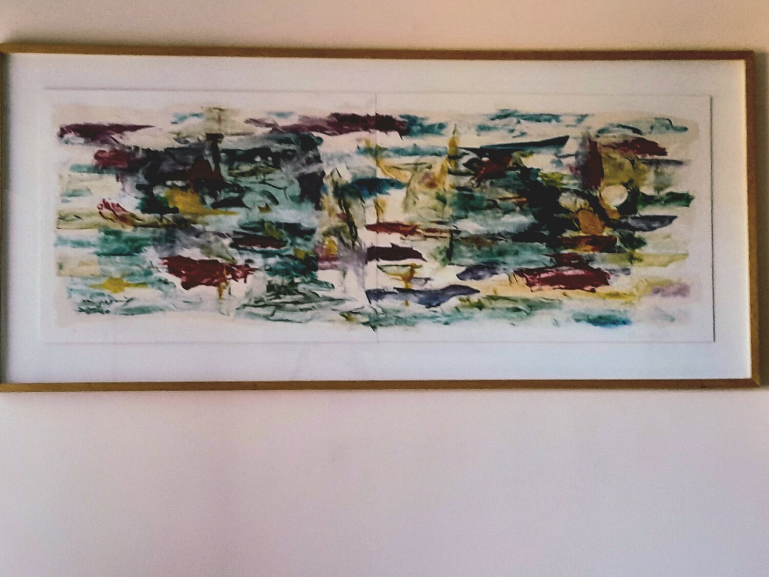E lsonido de los colores Ana Castro Feijoo Original painting for sale