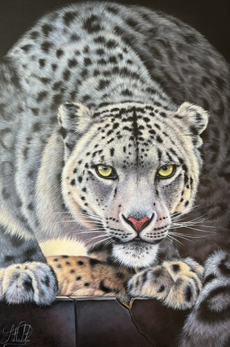 panther by Artak Galstyan, Painting for Sale on Select