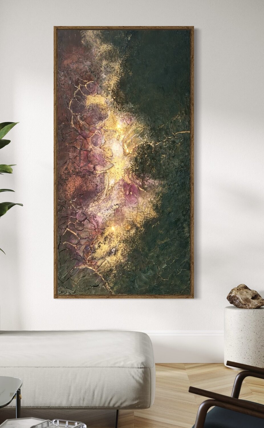 Sushumna Rising Jessica Kiesel Original painting for sale