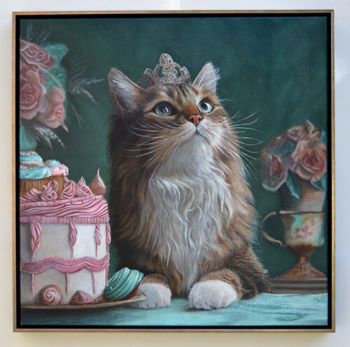 Tiny Princess by Maria Arias, Painting for Sale on Select