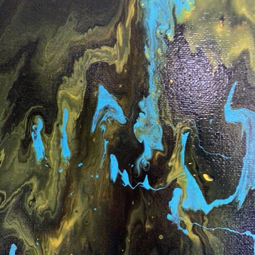 „Explosion der Elemente“ by Ilona Pausder, Painting for Sale on Select