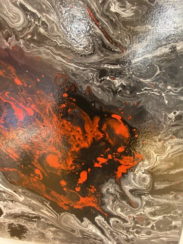 “Energie des Kosmos – Die Kraft der Farben” by Ilona Pausder, Painting for Sale on Select