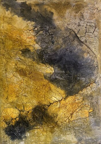 Verlorene Zeit, ewige Natur by Ilona Pausder, Painting for Sale on Select