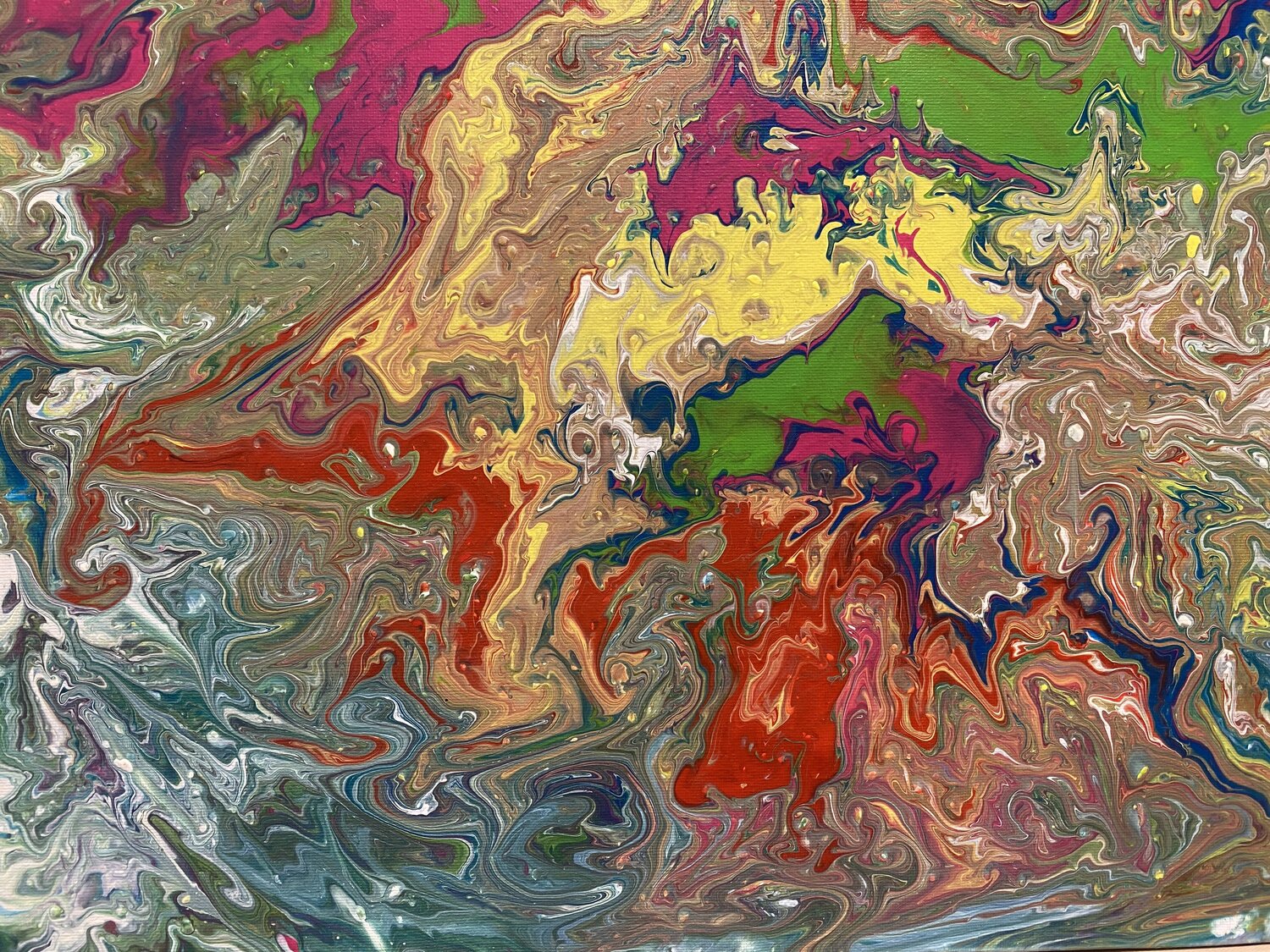 Farben der Welt Ilona Pausder Original painting for sale