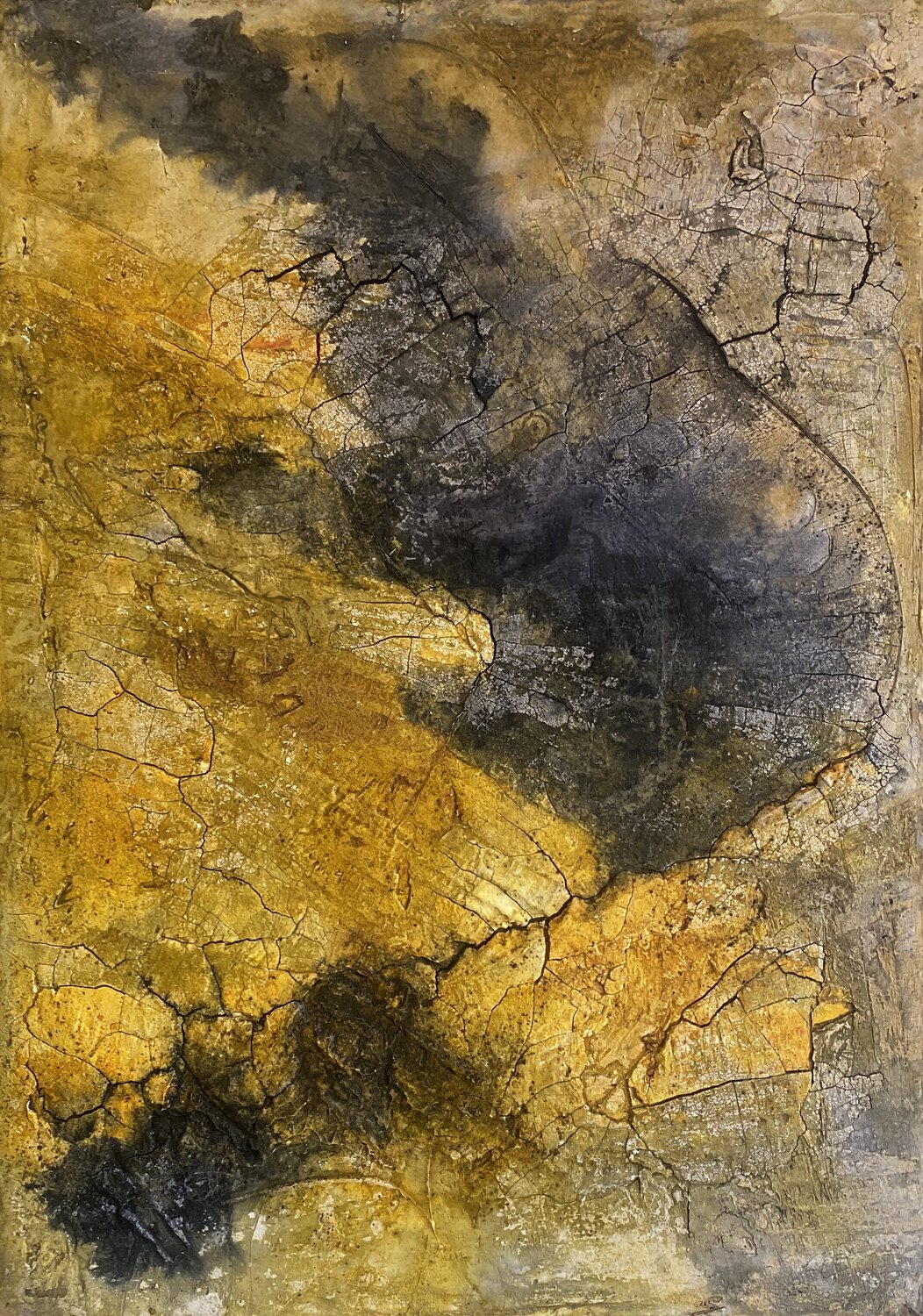 Verlorene Zeit, ewige Natur Ilona Pausder Original painting for sale