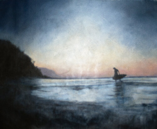 Enveloped in Solitude by Stephanie Visser, Painting for Sale on Select
