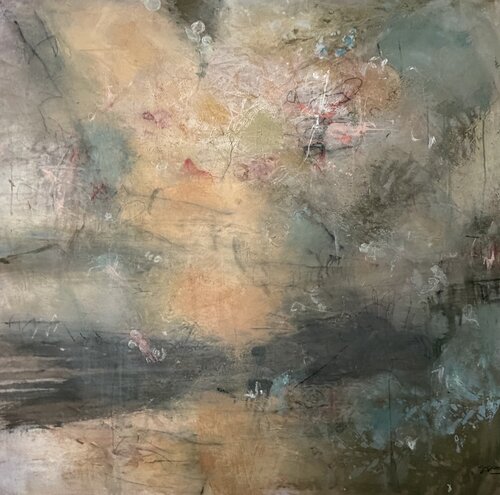 "Looking Down to See Up" by Stephanie Visser, Painting for Sale on Select