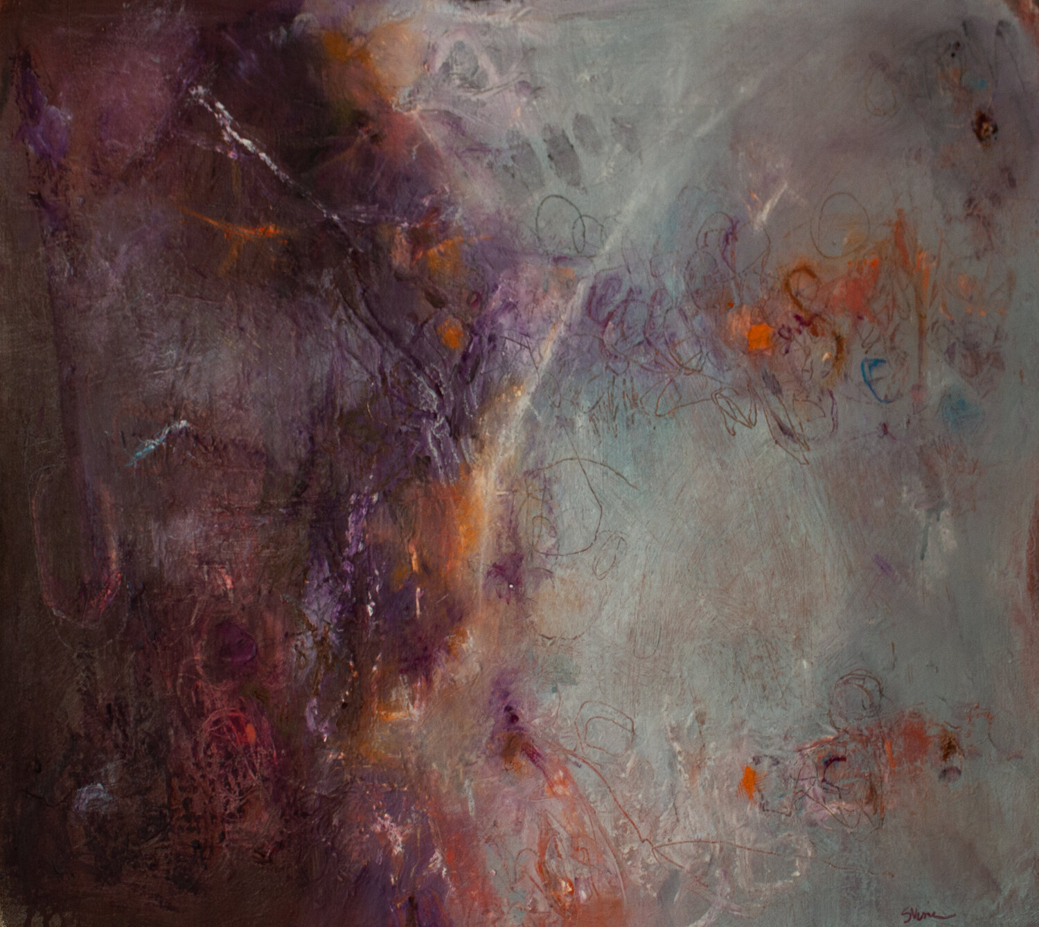 Threshold Stephanie Visser Original painting for sale