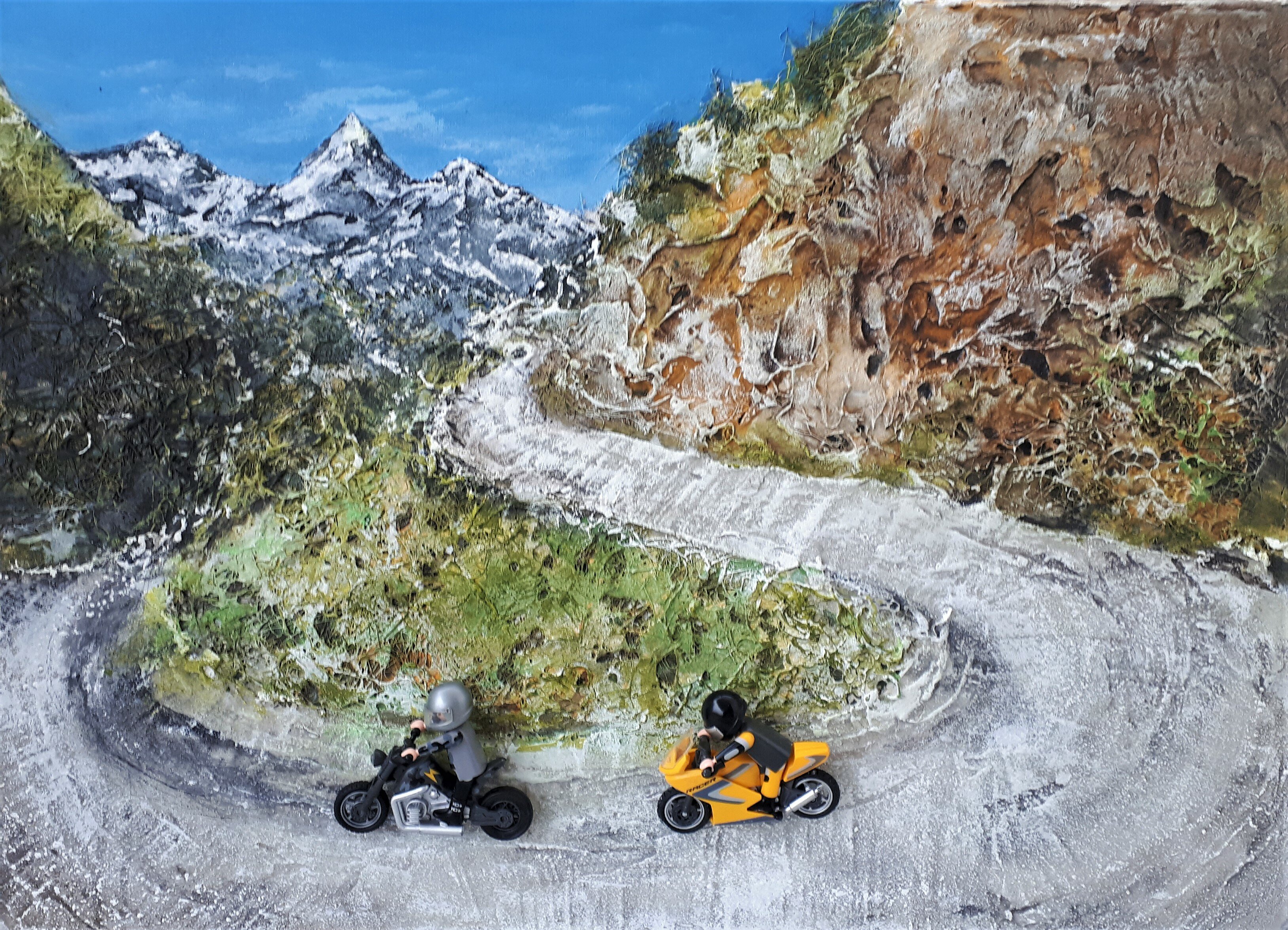Topic Motorcycle paintings