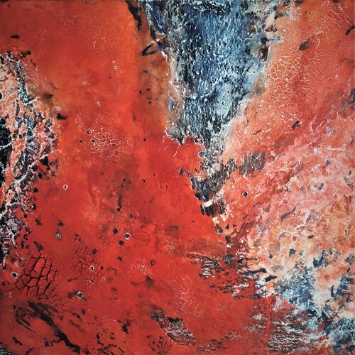 SC_199_"coming together" by Martina Hartusch, Painting for Sale on Select