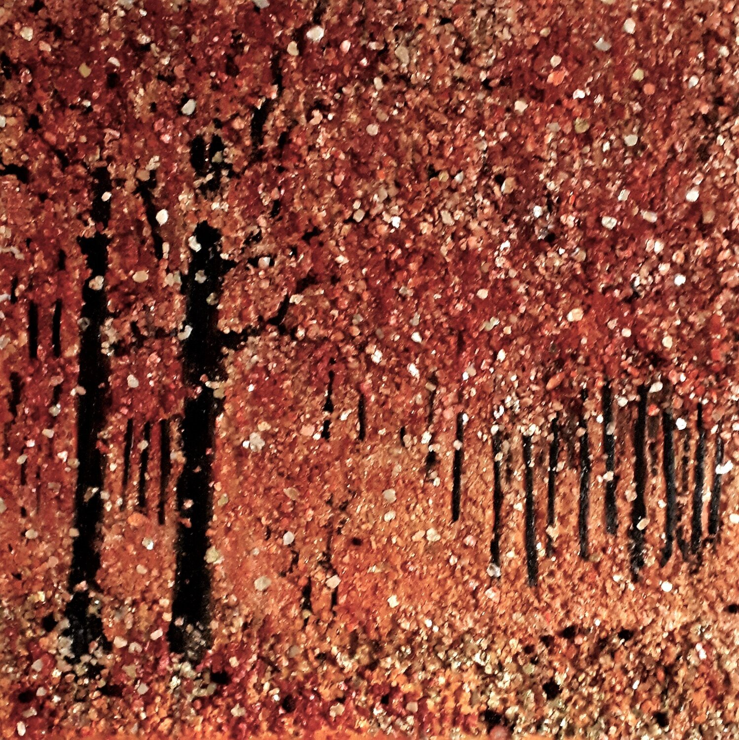 SC_198_autumn forest Martina Hartusch Original painting for sale