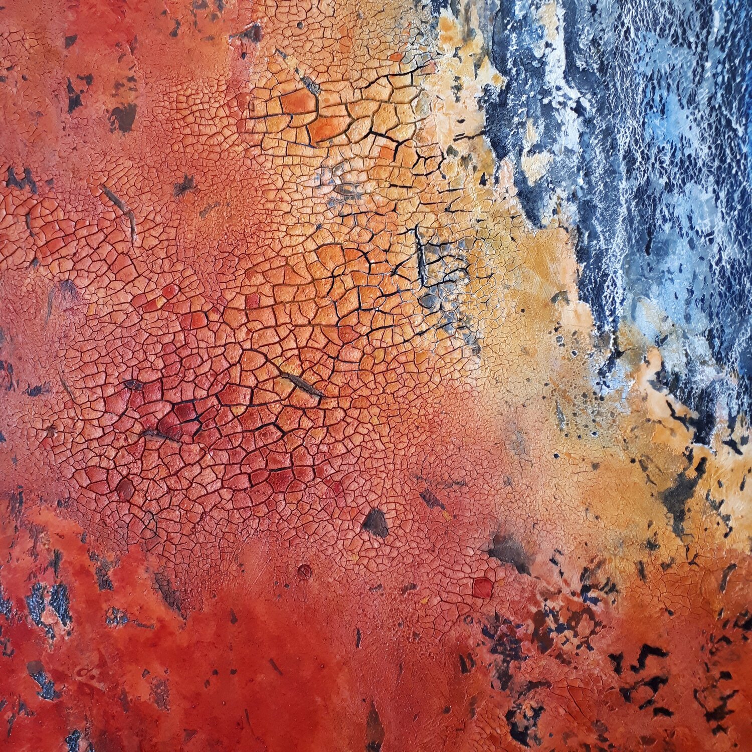 SC_203_WAKE UP ! Martina Hartusch Original painting for sale