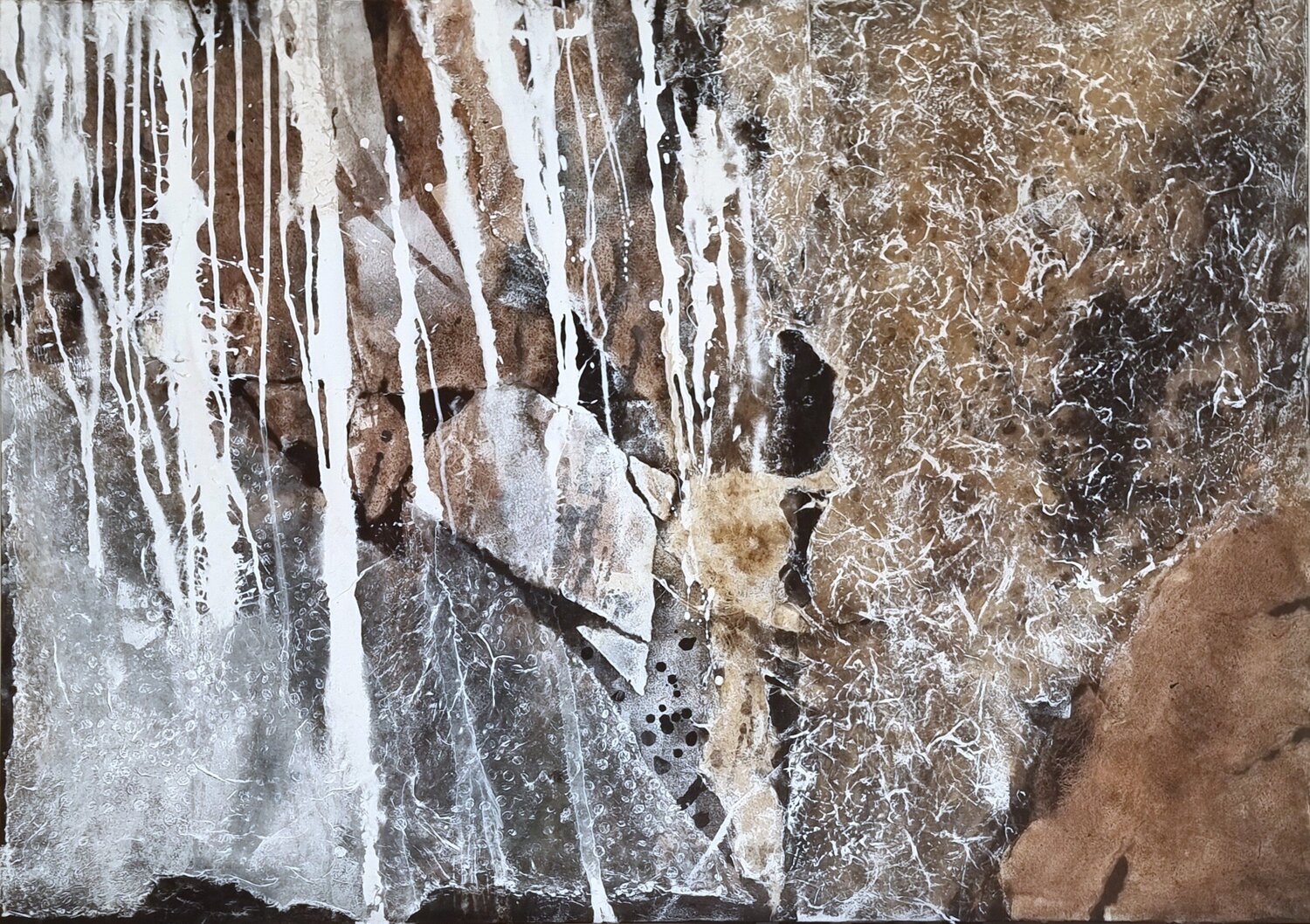 SC 229_GORGE Martina Hartusch Original painting for sale