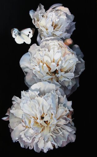 Un ange au Paradis by Laurence Saunois, Painting for Sale on Select