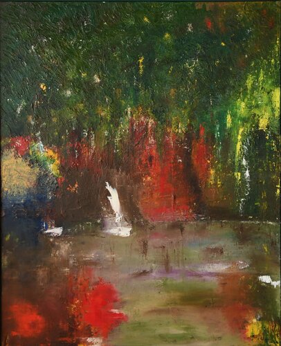 abstraction N°71 by Denise Fourier, Painting for Sale on Select