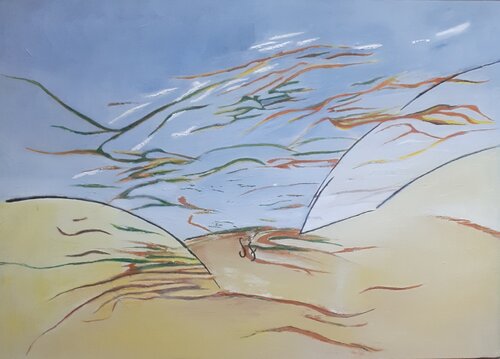 abstraction N°40 by Denise Fourier, Painting for Sale on Select