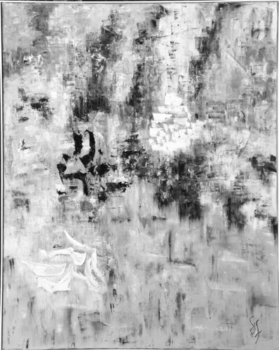 abstraction N° 36 by Denise Fourier, Painting for Sale on Select