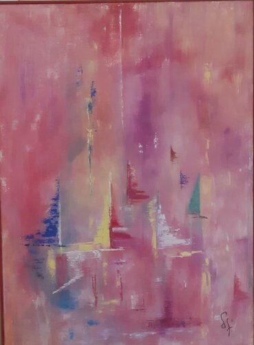 abstraction N°10 by Denise Fourier, Painting for Sale on Select