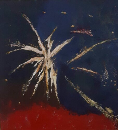abstraction N°34 by Denise Fourier, Painting for Sale on Select