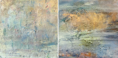 UNDER WATER SET by Barbara Schauß, Painting for Sale on Select