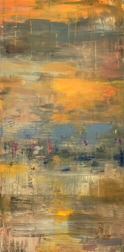 SUNDOWNER by Barbara Schauß, Painting for Sale on Select