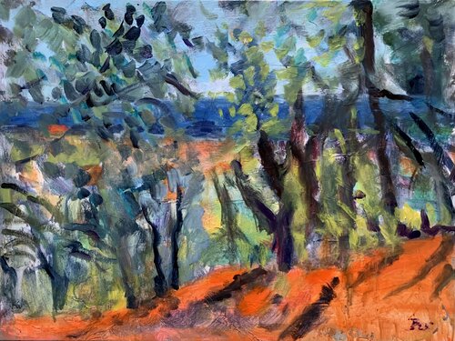 SOMMER IM SÜDEN by Barbara Schauß, Painting for Sale on Select