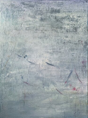 DÜNNES EIS by Barbara Schauß, Painting for Sale on Select