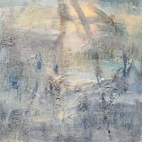 WINTER WALK by Barbara Schauß, Painting for Sale on Select