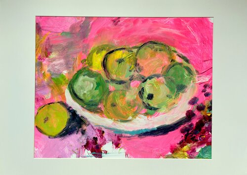 GRANNY SMITH by Barbara Schauß, Painting for Sale on Select