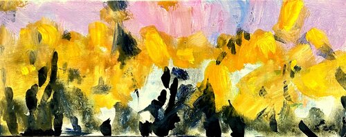 SOMMERIMPRESSION I von Barbara Schauß, Malerei kaufen auf Select