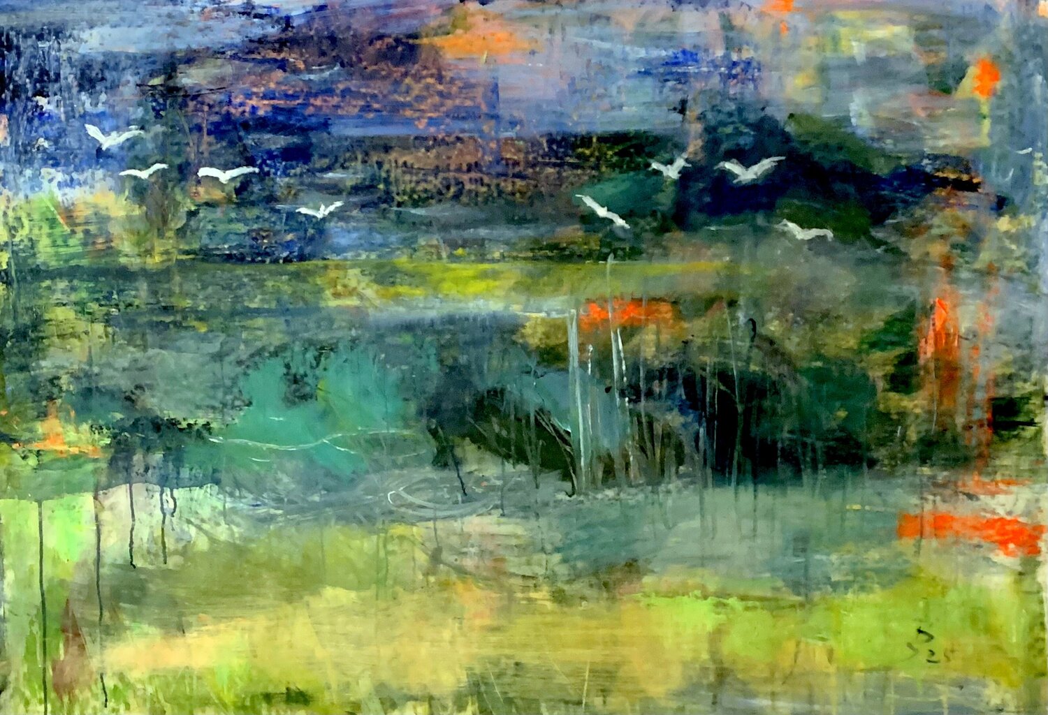 LIBRE Barbara Schauß Original painting for sale