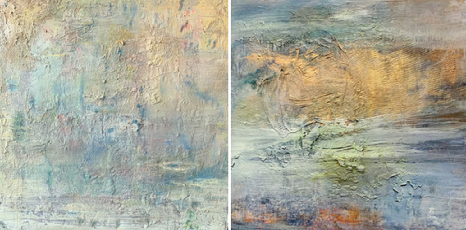 UNDER WATER SET Barbara Schauß Original painting for sale