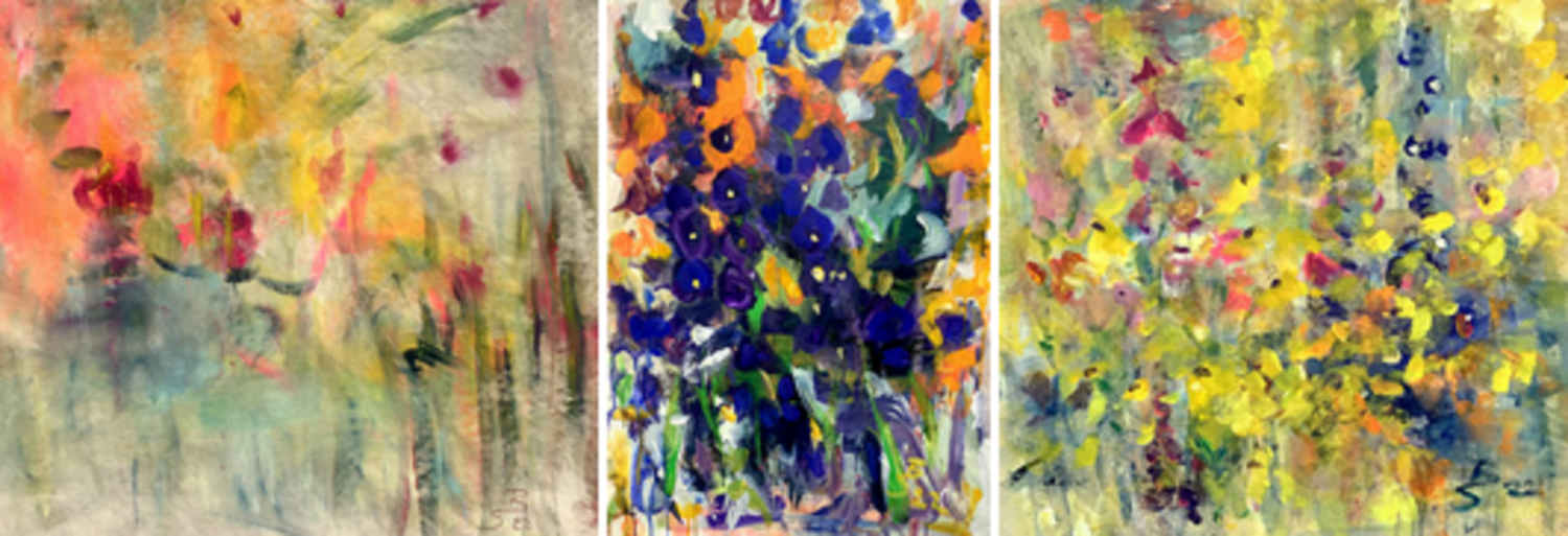 SUMMER LOVE SET Barbara Schauß Original painting for sale