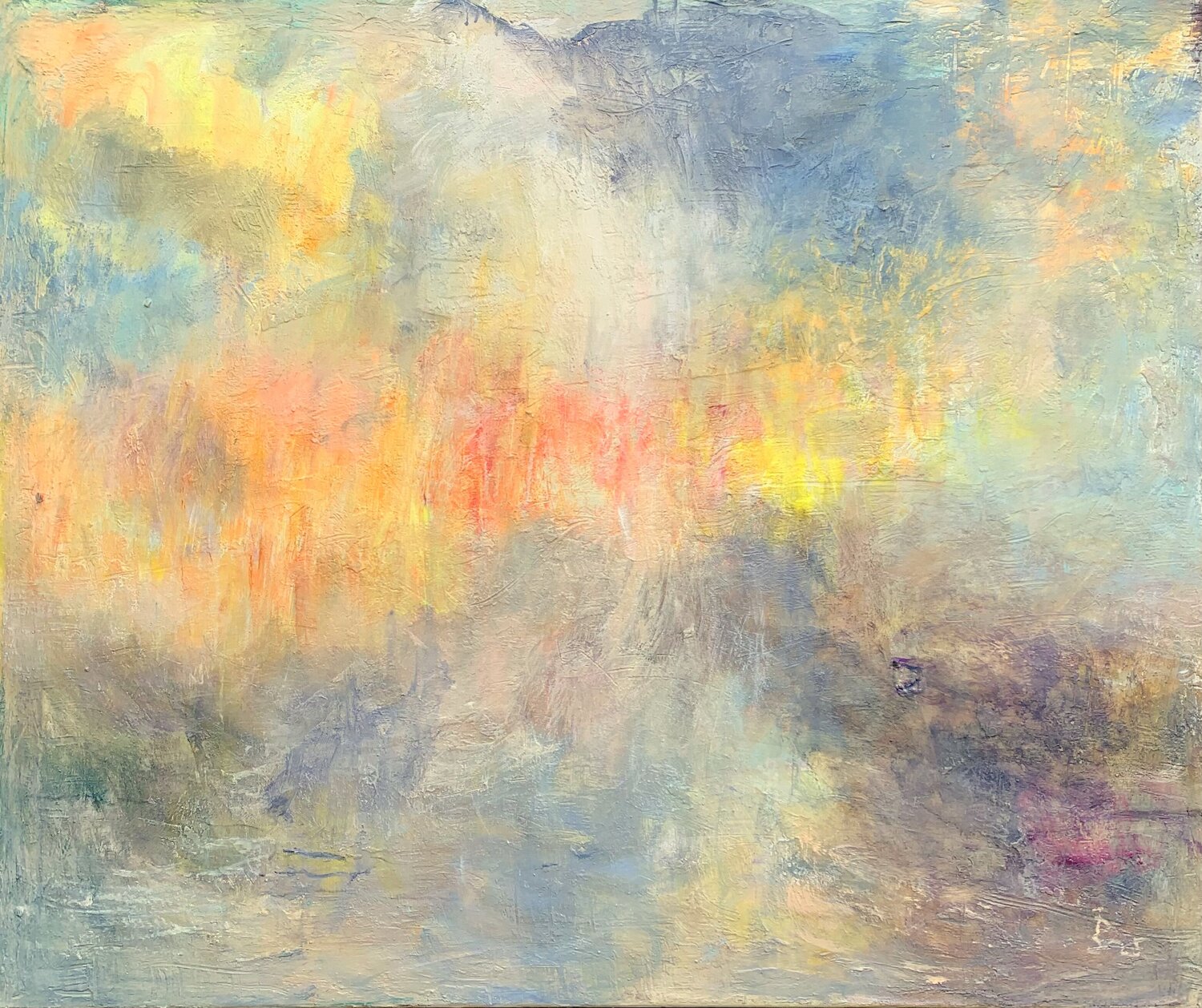 NO HORIZON Barbara Schauß Original painting for sale
