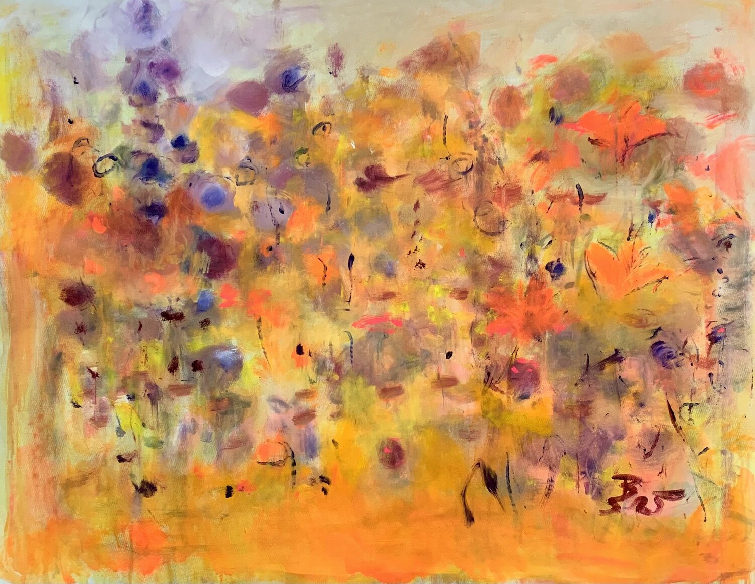 ENDLESS SUMMER Barbara Schauß Original painting for sale