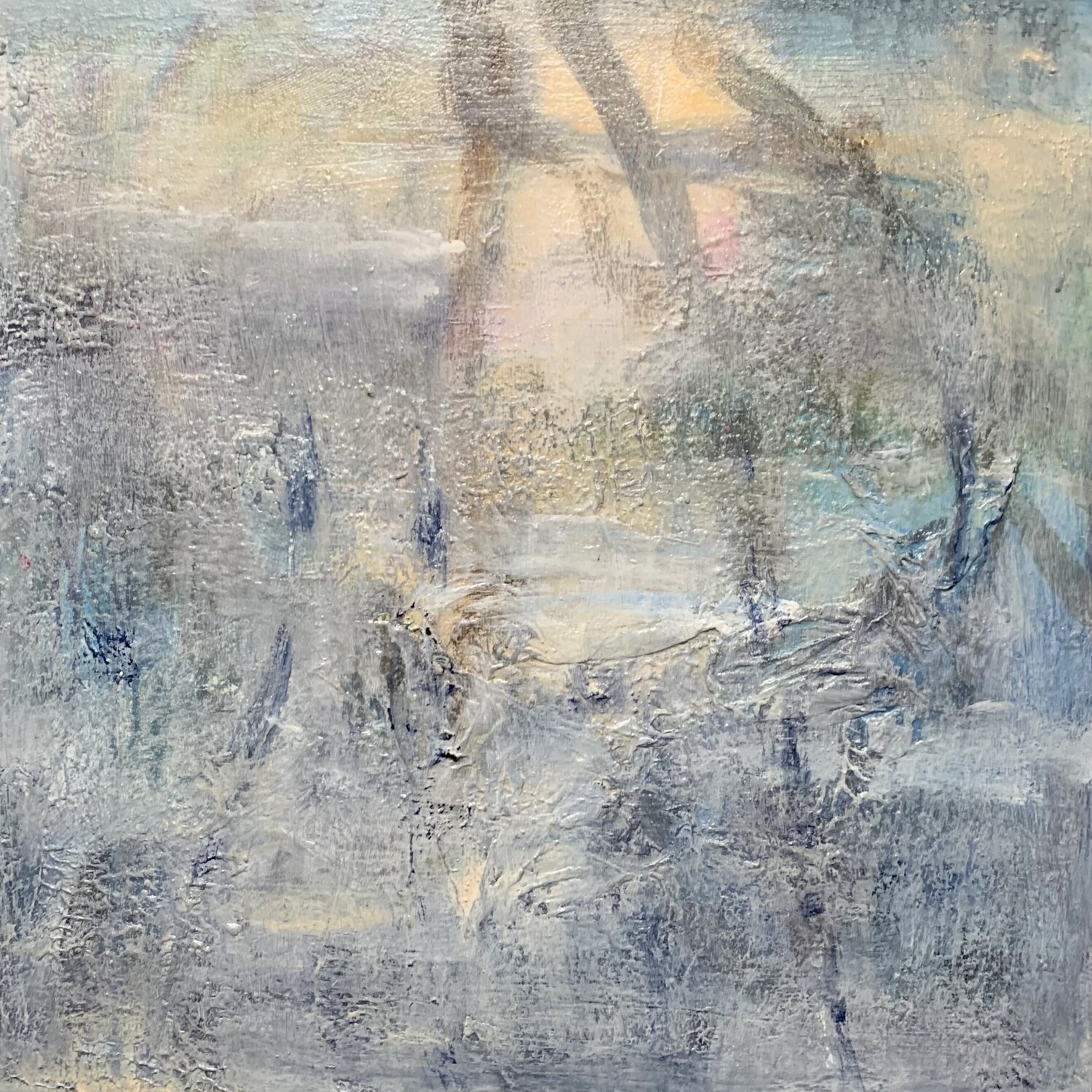 WINTER WALK Barbara Schauß Original painting for sale
