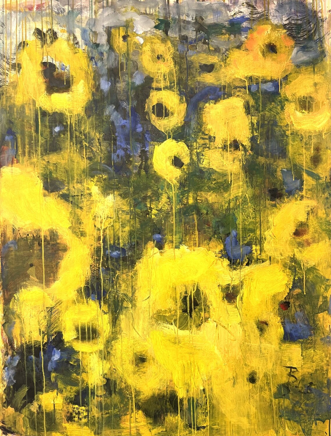 YEAH Barbara Schauß Original painting for sale