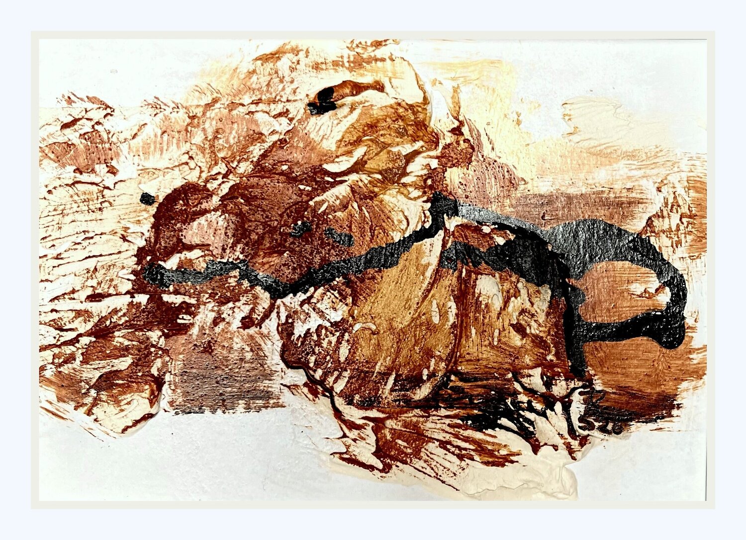 DAYTRIP Barbara Schauß Original painting for sale
